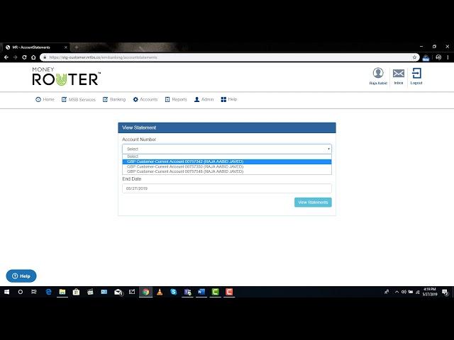 How to Check Customer Account Statement