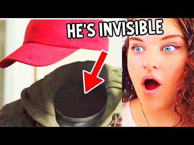 REACTING TO AN INVISIBLE BOY SPYING ON CRUSH (shocking) w/The Norris Nuts