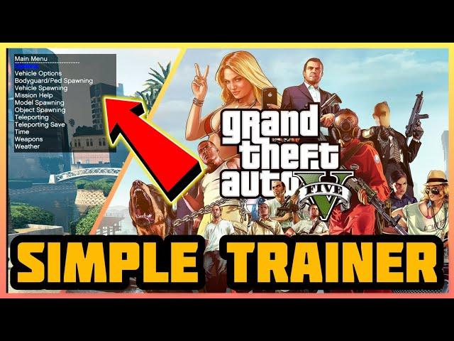 How to Install SIMPLE TRAINER in GTA 5 | (2023 LATEST VERSION) | GTA 5 Mods 2023 Hindi/Urdu