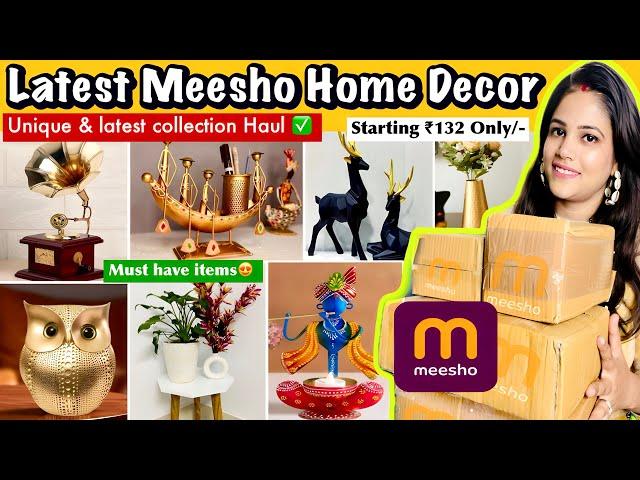 Meesho Home Decor Haul unique or latest collection | simplify your Home with beautiful decor items