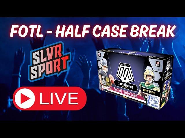  LIVE BREAK  - 2024  Mosaic Football FOTL Hobby Box Break (X6)