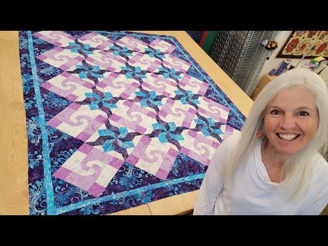 MY NEW FAVORITE QUILT! "OCEAN CURRENTS" TUTORIAL!