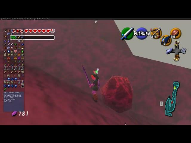 Ocarina Of Time - Get Gold Skulltula Death Mountain Without Hammer (Adult)