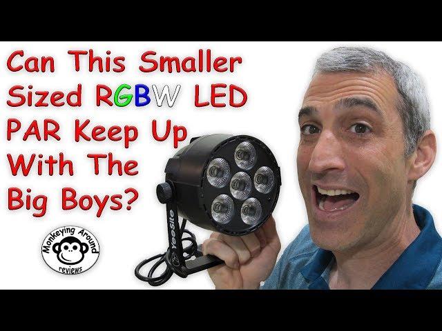 Can This Smaller Sized RGBW LED PAR Keep Up With The Big Boys Review