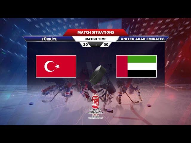 TUR - UAE | 2023 IIHF Ice Hockey World Championship Division II - Group B | 17 APR 2023