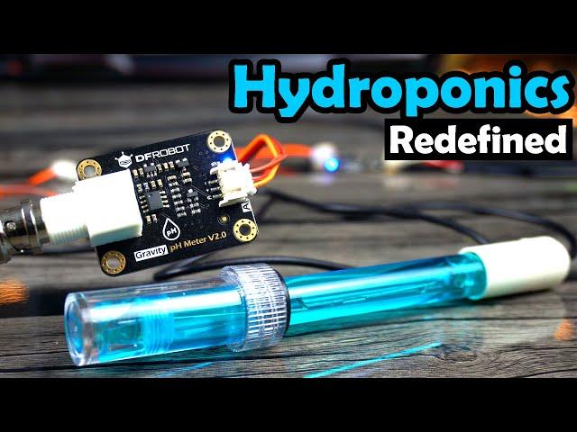 Hydroponics System using pH Sensor, EC Sensor, DS18B20, Ultrasonic, & ESP32