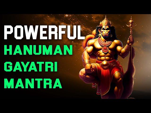 Powerful Hanuman Gayatri Mantra Jaap | HANUMAN High Energy Mantra chanting | lofi Bhajan