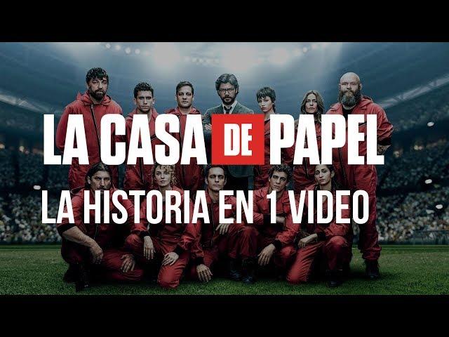 La Casa de Papel Temporada 1 y 2: La Historia en 1 Video