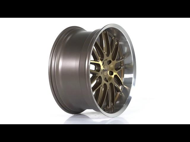 TSW Alloy Wheels - Avalon in Bronze w/ Brushed Bronze Face & Machined Lip