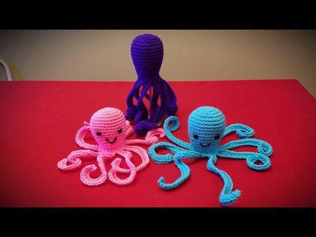 Super easy Octopus crochet along tutorial