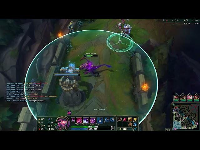 THE BEAST OF THE VOID VS THE HARVESTER OF SOULS! Cho'Gath Vs Yorick Top Lane!