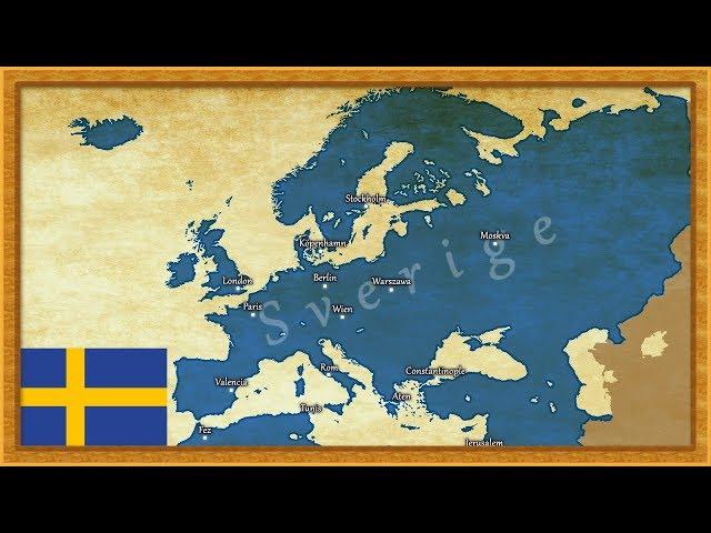 EU4 Timelapse - Sweden is Not Overpowered (The Swedish Empire)