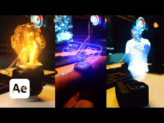 After Effects Compositing Tutorial | Hologram