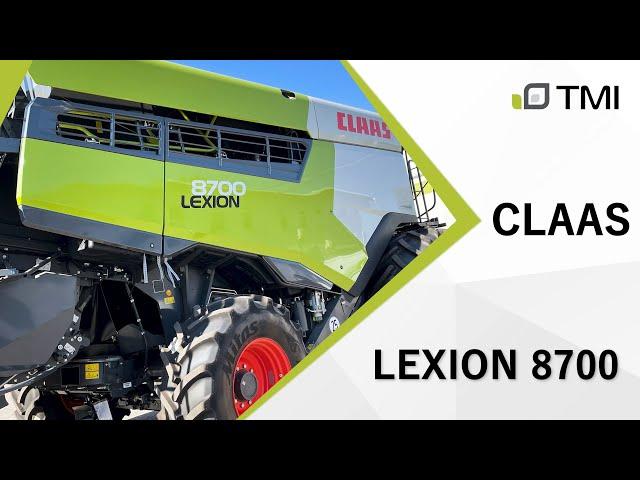 Самый мощный комбайн CLAAS LEXION 8700