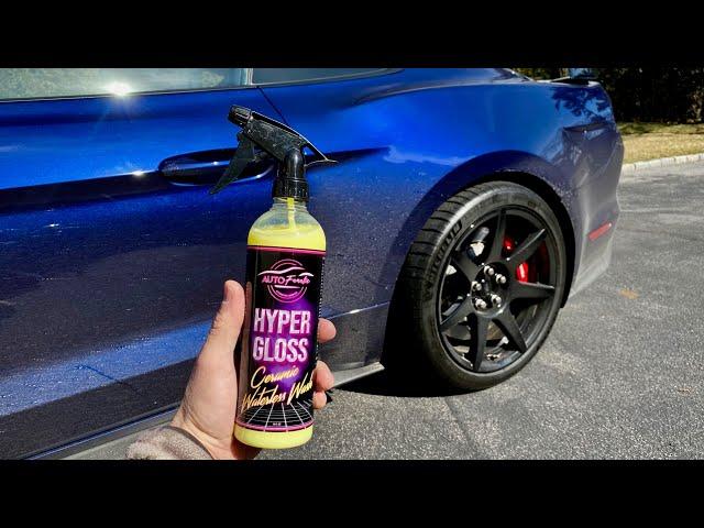 Auto Fanatic New Hyper Gloss Ceramic Waterless Wash Demo | Road Salt Removal