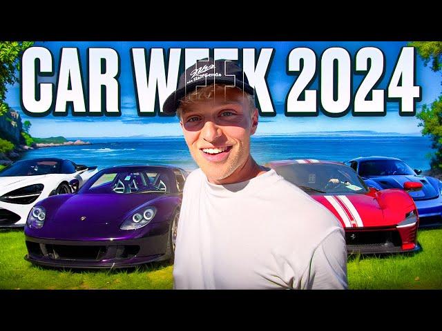 BEST CAR EVENT OF THE YEAR? - MONTEREY CAR WEEK 2024 - POLICE VS. SUPERCARS!