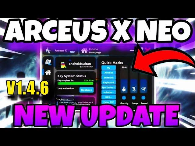 Roblox Arceus X New Update 1.4.6 - Arceus X Neo Better Delta & Fluxus Executor | Arceus X Download