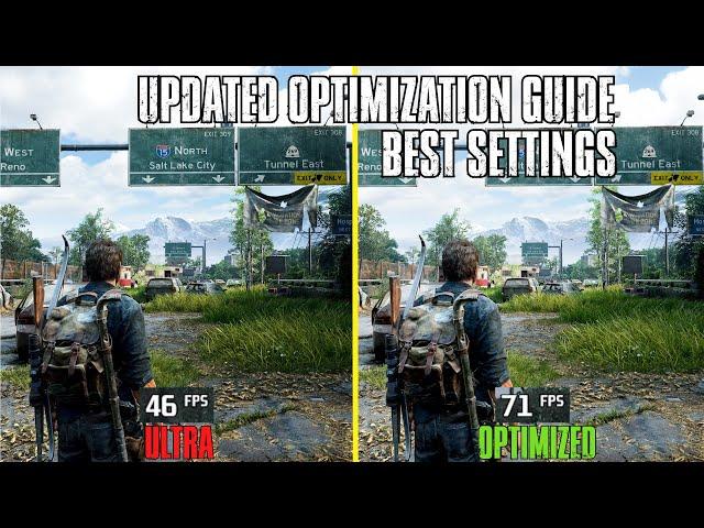 The Last Of Us Part 1 | UPDATED OPTIMIZATION GUIDE | Graphics Settings Performance | Best Settings