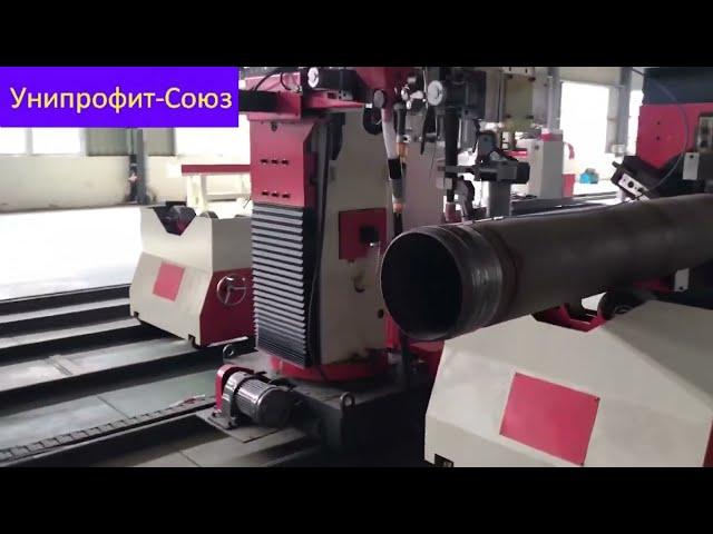 Установка для сварки трубных узлов диаметром  60-630 мм TIG/SAW