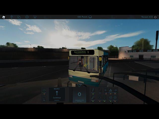 Canterbury & District Bus Simulator V4.1 Roblox - Line 1!