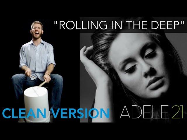 "Rolling in the Deep" by Adele *CLEAN VERSION Bucket Drum Cover