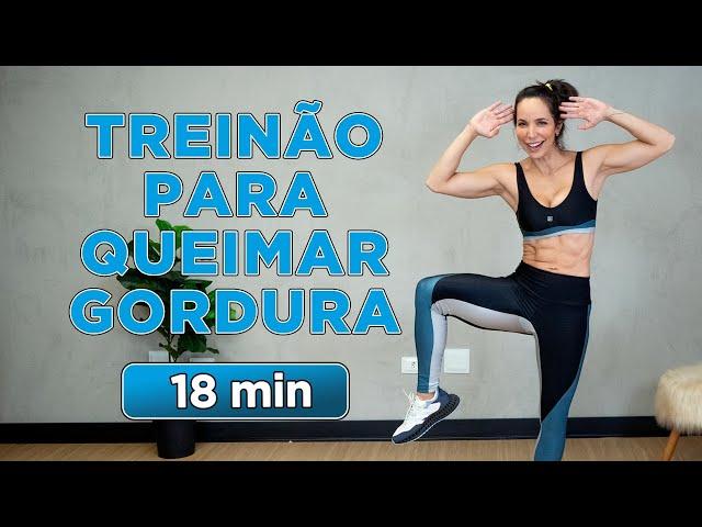 Derreter gordurinhas e queimar gordura abdominal em pé - Carol Borba