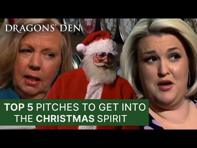 Top 5 Pitches To Get You Ready For Christmas | Dragons' Den