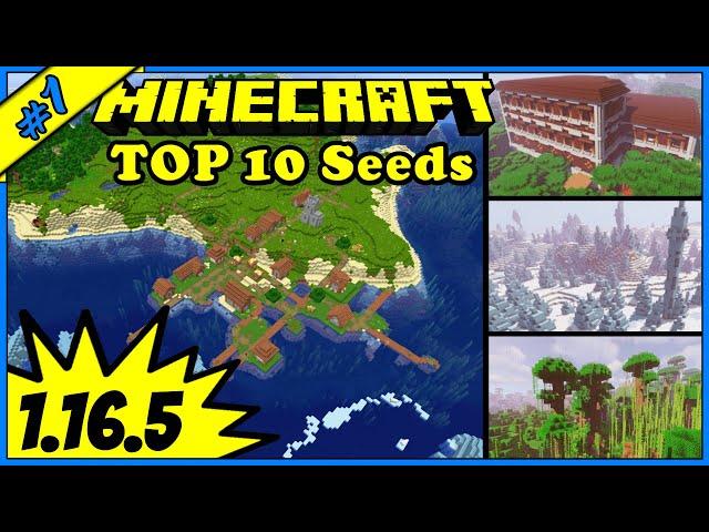  [1.16.5] TOP 10 SEEDS - FOLGE 1 ⭐ Minecraft (PC JAVA Edition - GERMAN  )