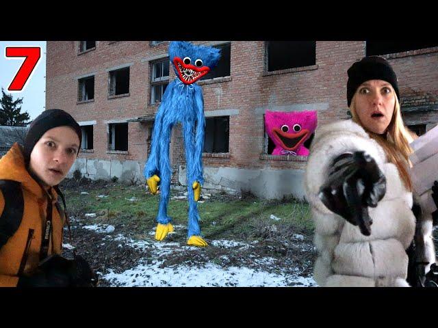 Нашли Хагги Вагги и Киси Миси на заброшенной ФАБРИКЕ Playtime Co 7 серия Poppy Playtime in real life