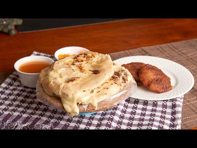 Receta Rapida de pupusas Salvadoreñas de Pollo para principiantes