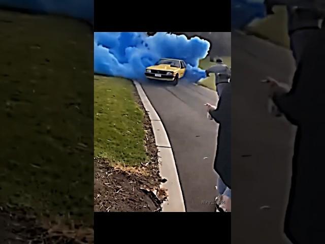 that crazy burnout[][]#carhub @nxy_jdm