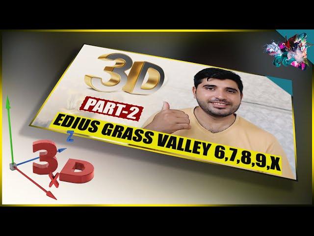 Edius 3D layouter X Y Z Position Setting | Create a 3D Effect for Edius | Film Editing