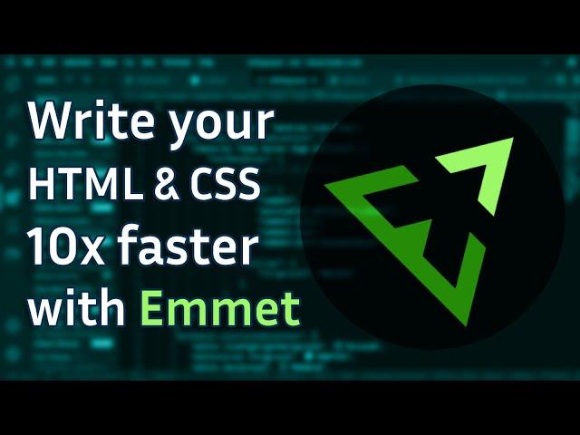 How to Type HTML and CSS Faster with Emmet