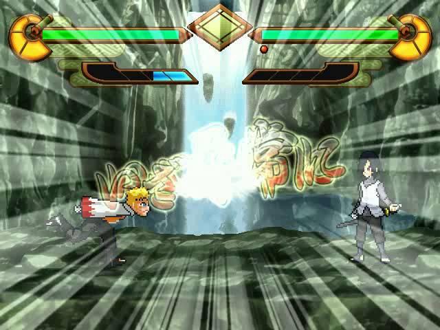 Naruto MUGEN- Adult Sasuke vs. Hokage Naruto