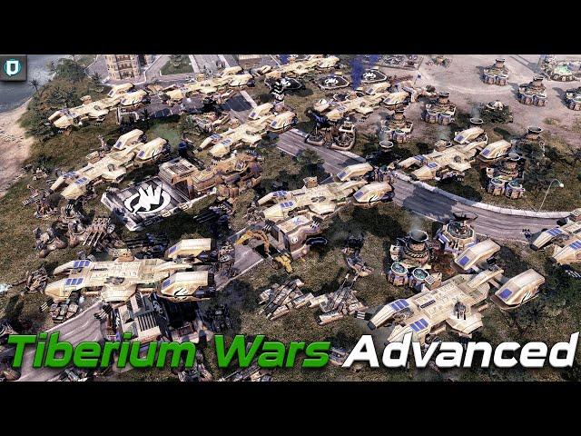 Tiberium Wars Advanced Mod | GDI - 1v1 Vs Brutal Ai, Skirmish Gameplay 2021