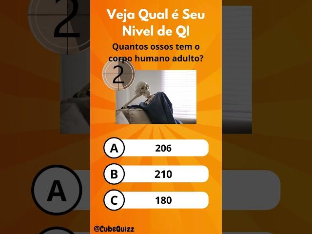 Teste Seu QI #quiz #buuquiz #conhecimentosgerais #conhecimentosgerais #diversão