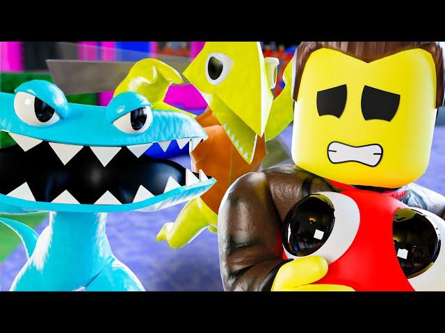 CYAN is NOT a MONSTER?! RAINBOW FRIENDS 3D ANIMATION