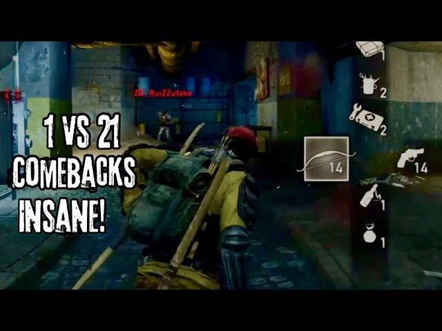 The Last of Us Remastered Comebacks 1 Vs 21 insane ( Bow )