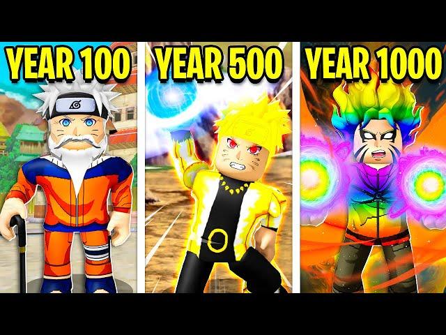 1000 YEARS As NARUTO! (Roblox)