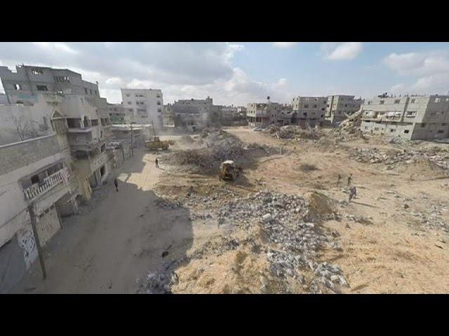 Gaza 0% rebuilt, one year after Operation Protective Edge