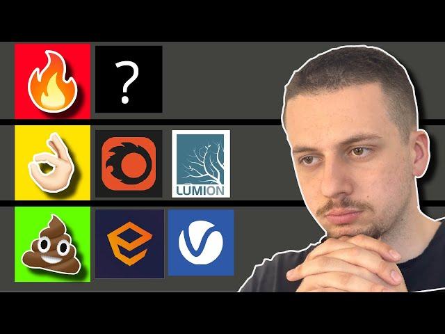 I Ranked Every Rendering Software (Tier List)