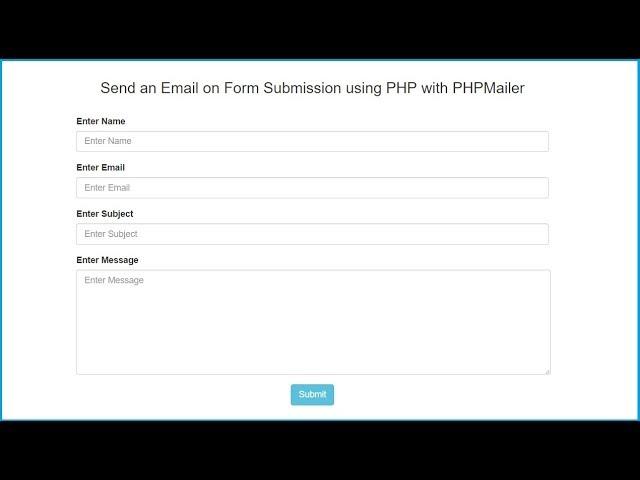 How to Send an Email in PHP using PHPMailer