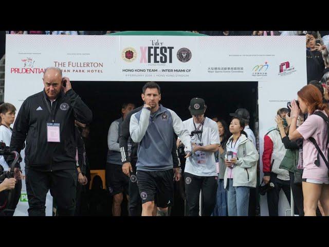 Crazy Messi Mania In Hongkong | unbelievable Messi Fans