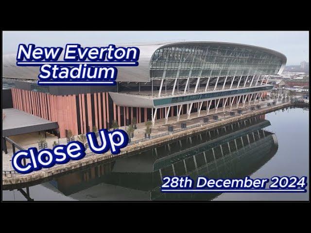 New Everton FC Stadium - Close up like never before! - Bramley Moore Dock - #djidrone