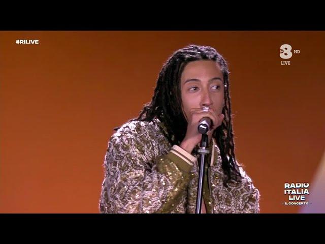 Ghali - Casa mia + Good Times - Radio Italia Live Milano 2024 (HD)