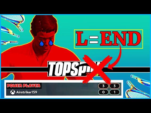 If I Lose a Game of TopSpin 2K25, the Video Ends...(New Build Test)