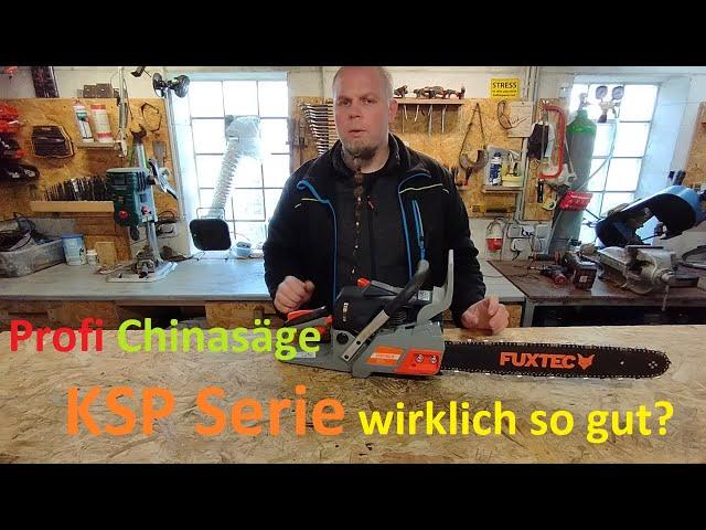 Beste Benzin Kettensäge unter 200€ auf dem Markt? Fuxtec FX-KSP250 KSP256