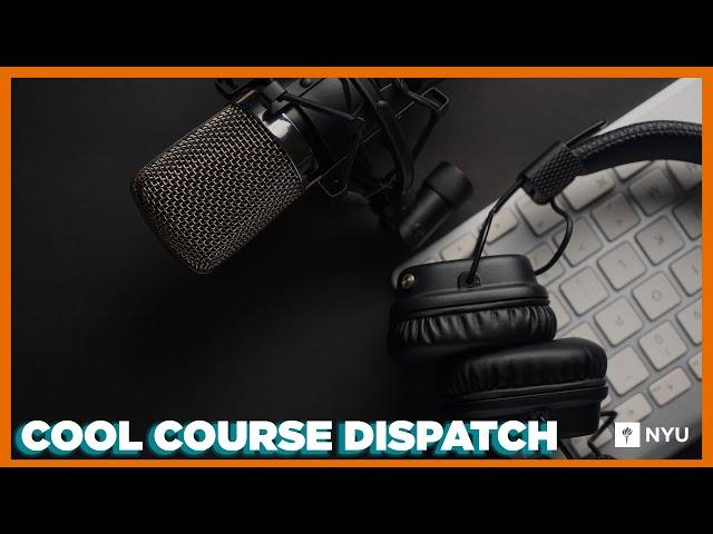 Cool Course Dispatch: Podcasting and Audio Storytelling