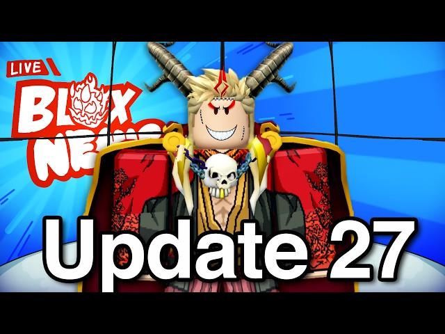 Update 27 is Arriving to Blox Fruits!