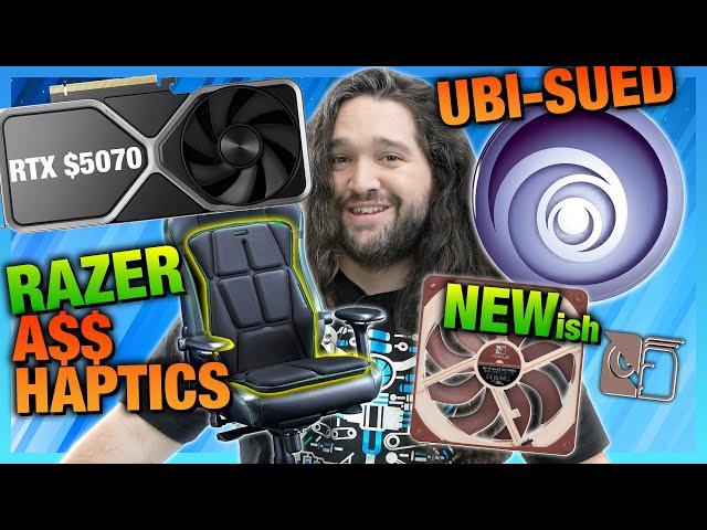 HW News - Ubisoft is Ubi-Sued, Razer's Brainwashing Con, RTX 5070, 'New' Noctua Fan